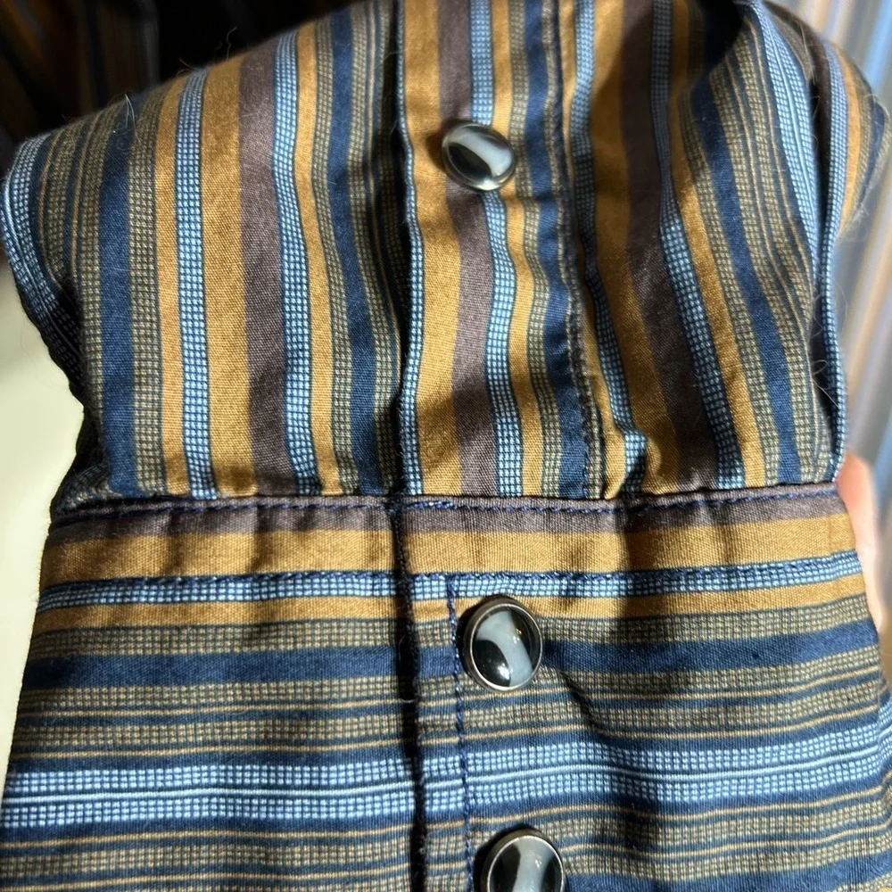 Cody James Authentic Western Apparel Men's Striped Casual Button-Down Shirt - Picture 10 of 11